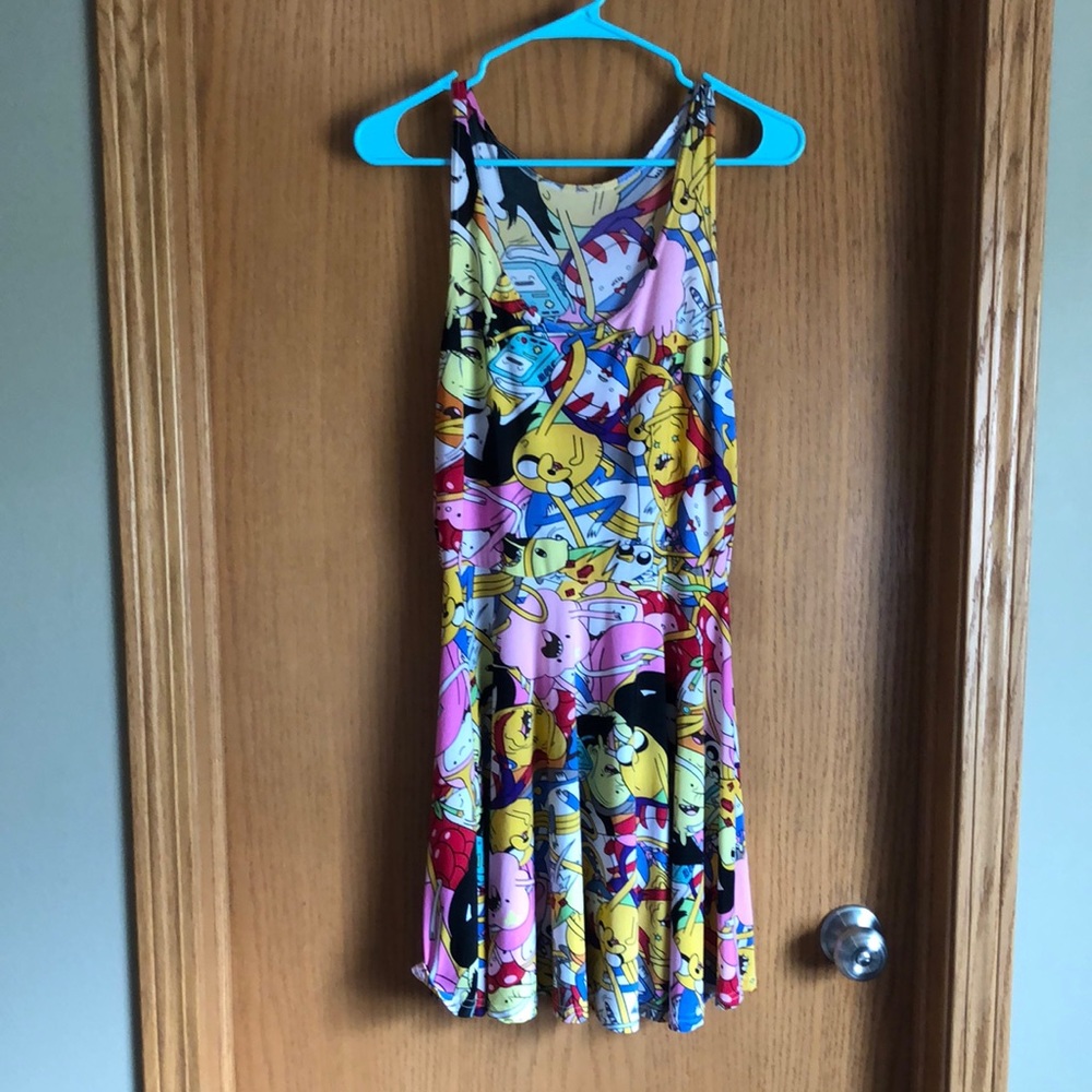 No Brand Adventure Time Skater Dress